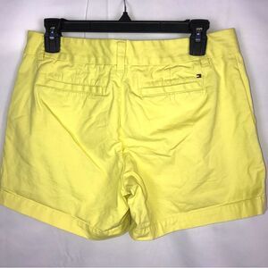 Tommy Hilfiger Yellow Flat Front Shorts